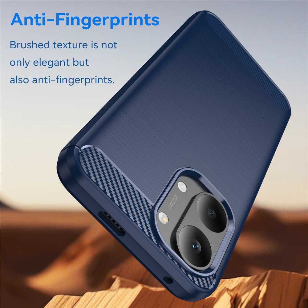 Husa pentru Xiaomi Poco X8 Pro Max - Techsuit Carbon Silicone - Blue