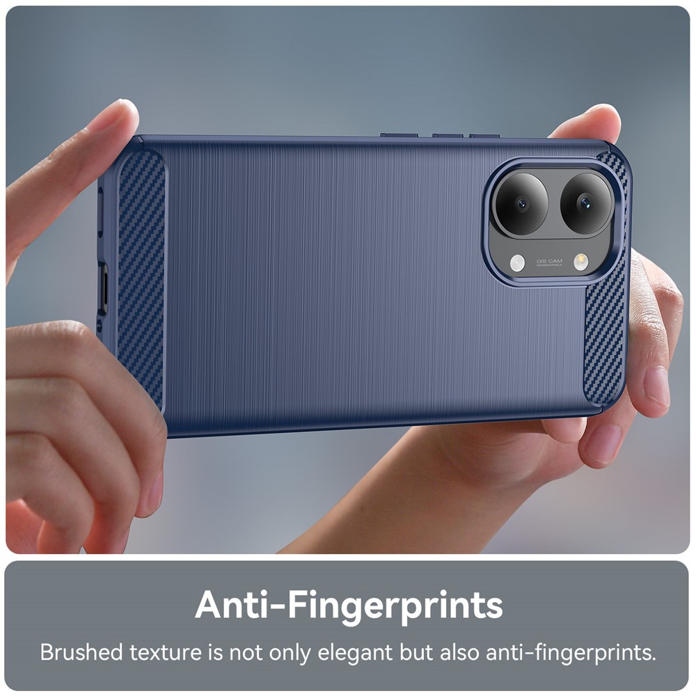 Husa pentru Xiaomi Poco X8 Pro Max - Techsuit Carbon Silicone - Blue