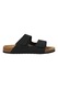 Jack & Jones, Papuci uni cu velcro, Negru/Maro