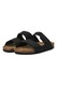 Jack & Jones, Papuci uni cu velcro, Negru/Maro