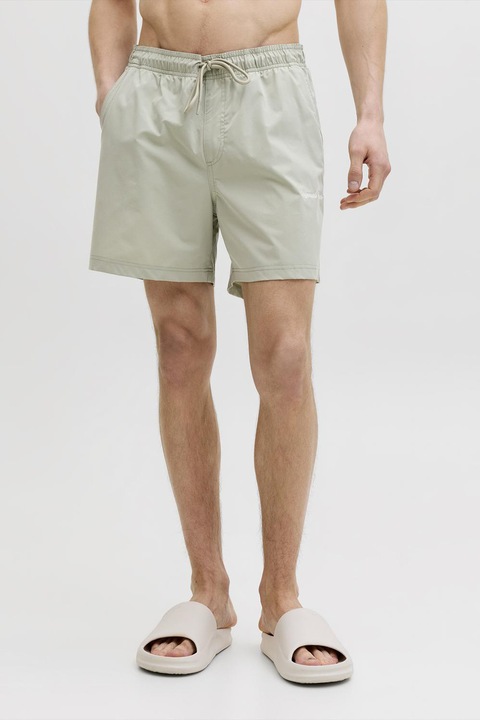 Jack & Jones, Zsebes fürdőnadrág, Halvány khaki