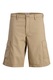 Jack & Jones, Pantaloni scurti cargo cu croiala lejera, Maro camel