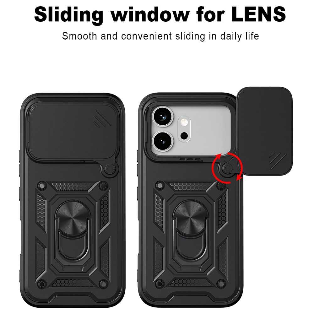 Husa pentru Honor 600 / 600 Pro - Techsuit CamShield Series - Black