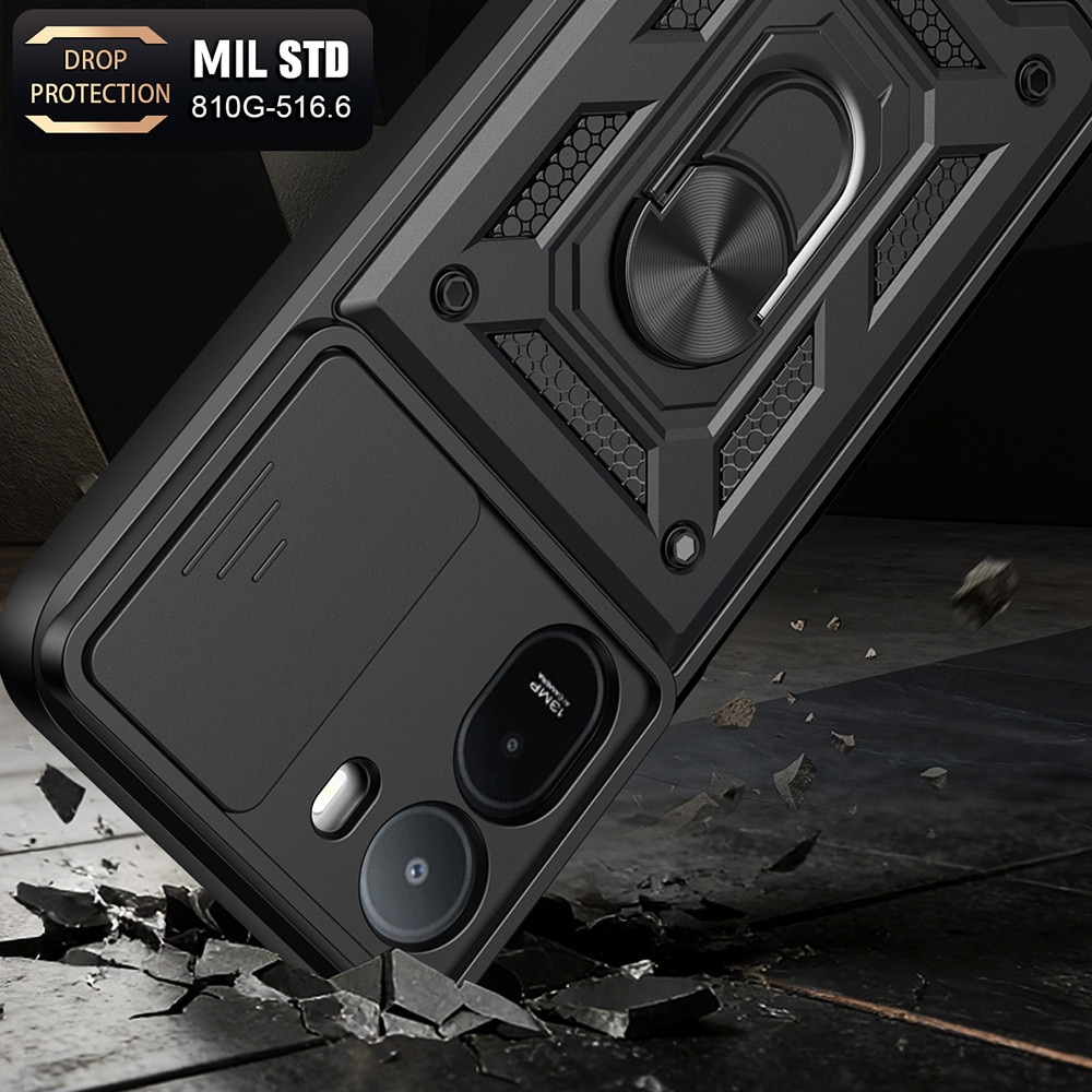 Husa Xiaomi Redmi A7 Pro 4G protectie camera Asteroid GSM CamShield Series, auriu