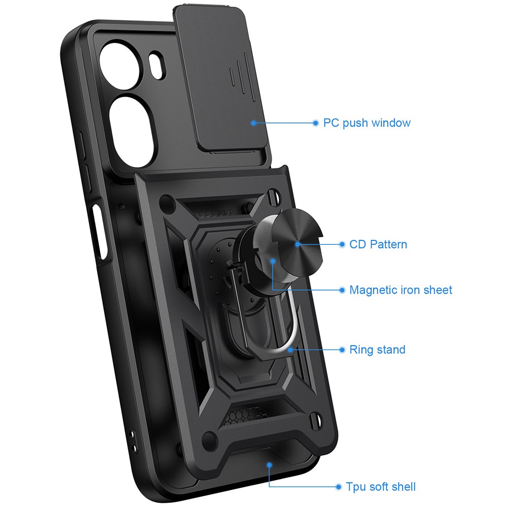 Husa Xiaomi Redmi A7 Pro 4G protectie camera Asteroid GSM CamShield Series, auriu