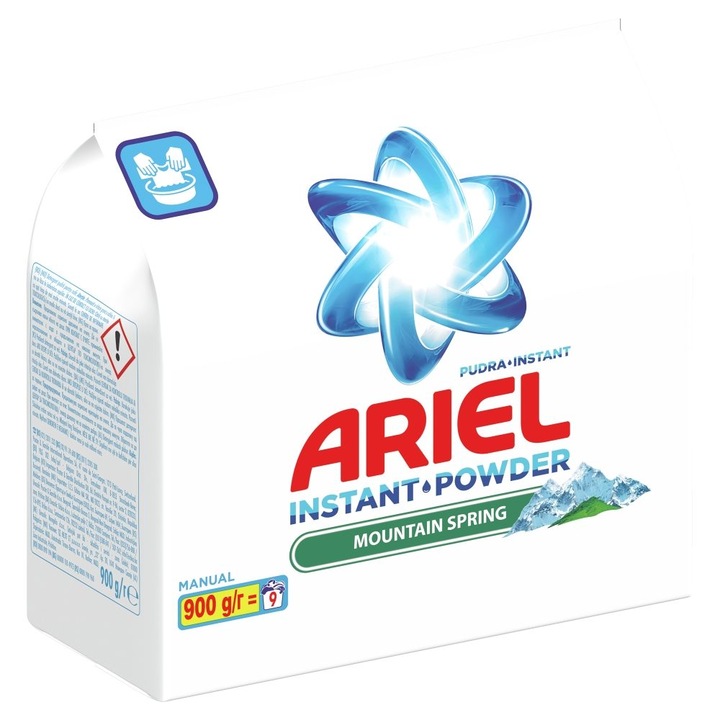 Ariel Mosószer Kézi 900 g 3D Actives
