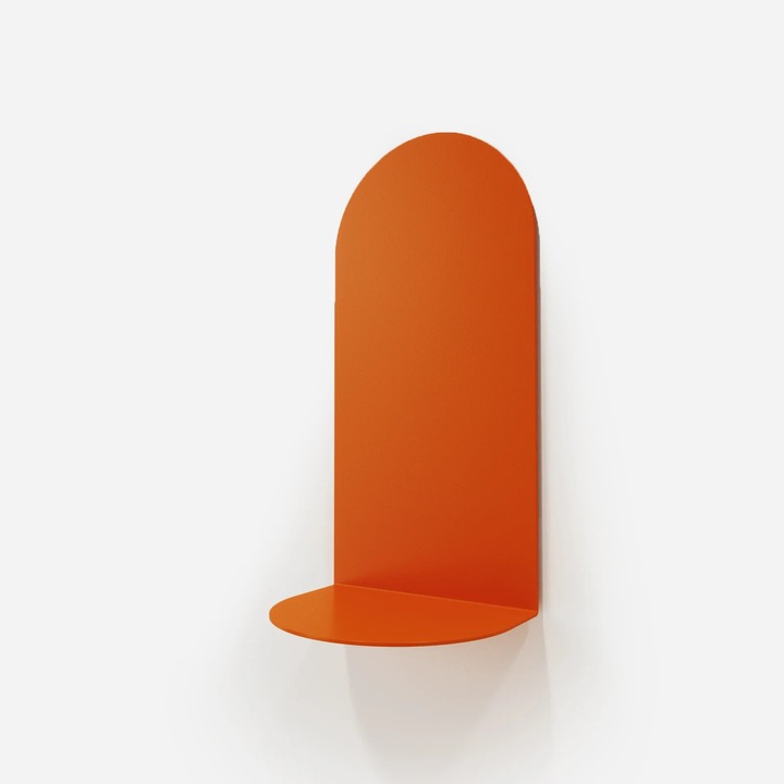 Hogai Painter Orange Joy fali polc, narancssárga, 40x20x15.2cm