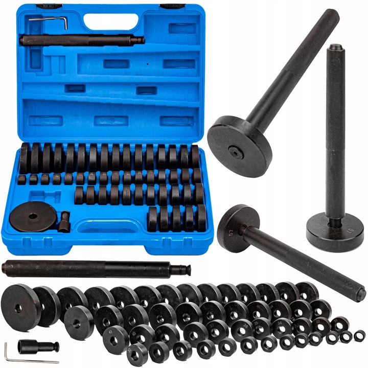 Falon-Tech dugókulcs adapter készlet 18-74mm 52 darab, 225mm, fekete