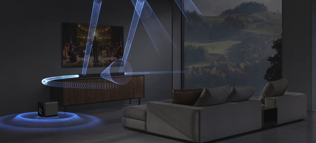 Soundbar система Samsung HW-Q800H/EN, 5.1.2, Wi-Fi, Bluetooth 5.3, HDMI, Dolby Audio - характеристика 1 | Домашно кино Soundbar система Samsung HW-Q800H/EN, 5.1.2, Wi-Fi, Bluetooth 5.3, HDMI, Dolby Audio - характеристика 1
