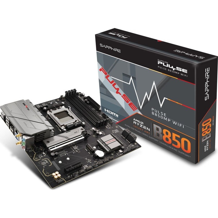 Дънна платка SAPPHIRE PULSE B550M / AM4 52103-05-40G