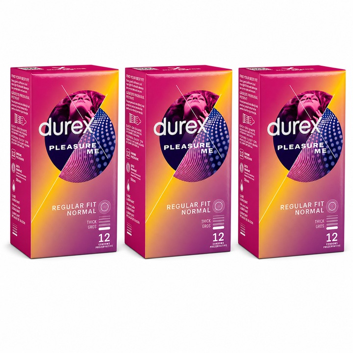 Prezervative Durex Pleasure Me, 36 bucati
