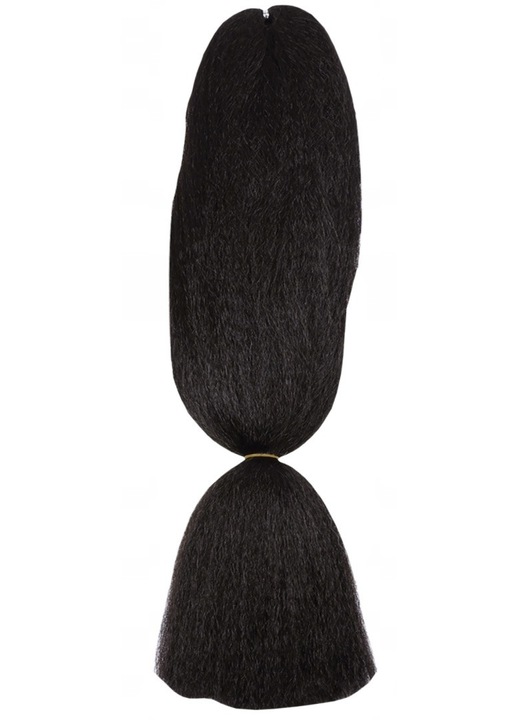 Par sintetic Kanekalon Bellezza Hair, 65cm, ondulat, maro inchis