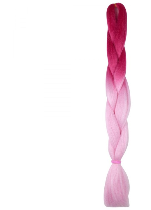 Par sintetic drept Bellezza Hair Ombre H2-38, 120cm, negru-maro