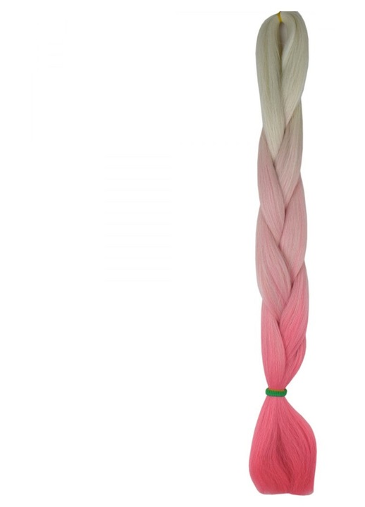 Par sintetic drept Bellezza Hair Ombre H3-24, 120cm, multicolor