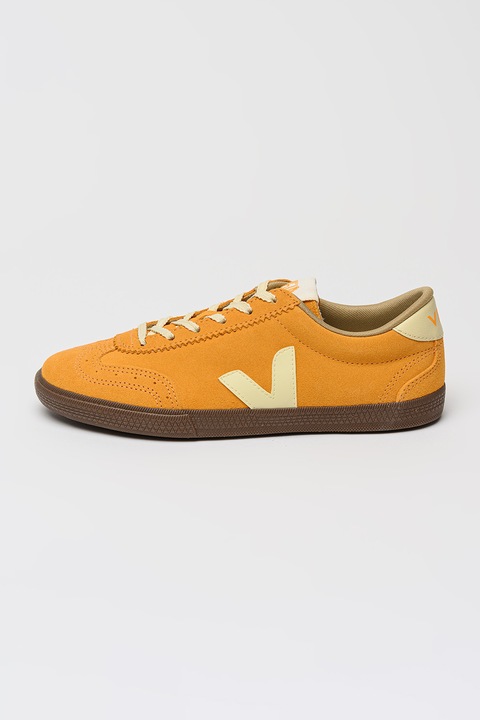 Veja, Perforált nyersbőr sneaker, Sütőtökszín