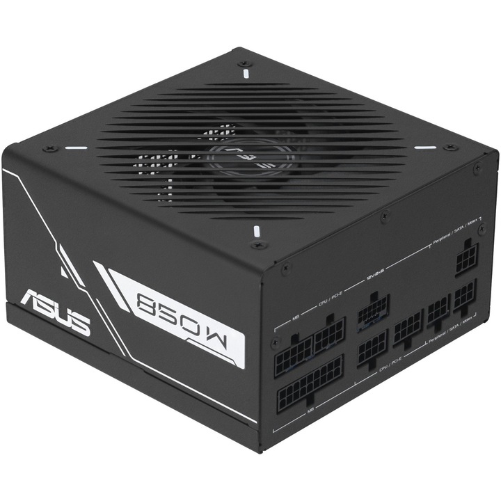 Sursa ASUS Prime 850W Gold, 80+ Gold, Full Modular, ATX 3.1, PCIe 5.1, 850W, Ventilator Dual Ball Bearing, Negru