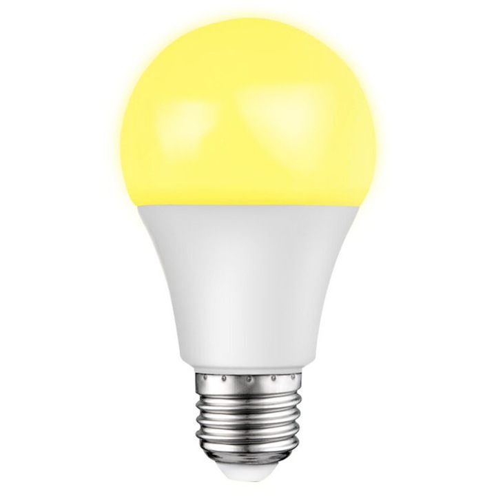 Bec LED E27 9W telecomanda reglabil alb cald-rece 3000K-6000K dimabil 25.000h