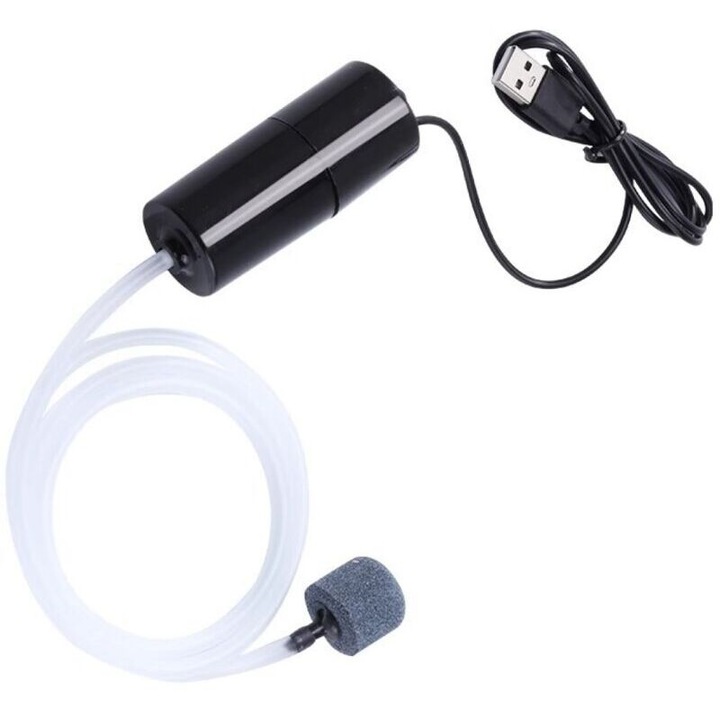 Мини USB преносима тиха помпа за аквариум с ниска консумация 90гр