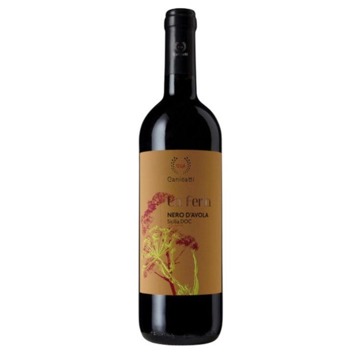 Vin Rosu Sec Canicatti La Ferla Nero D’Avola DOC Sicilia, 0.75l