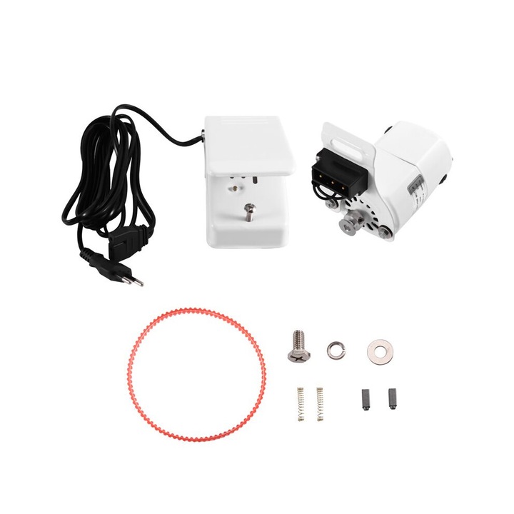 Motor pentru masina de cusut cu pedala, compact, silentios, plastic, 220V, UE
