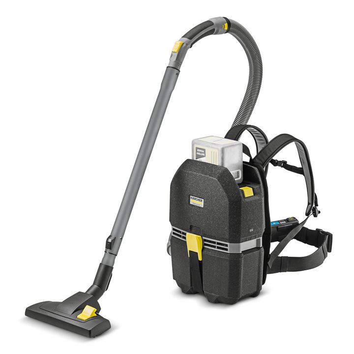 Aspirator rucsac, Karcher, BVL 3/1 Bp, negru, 3 l
