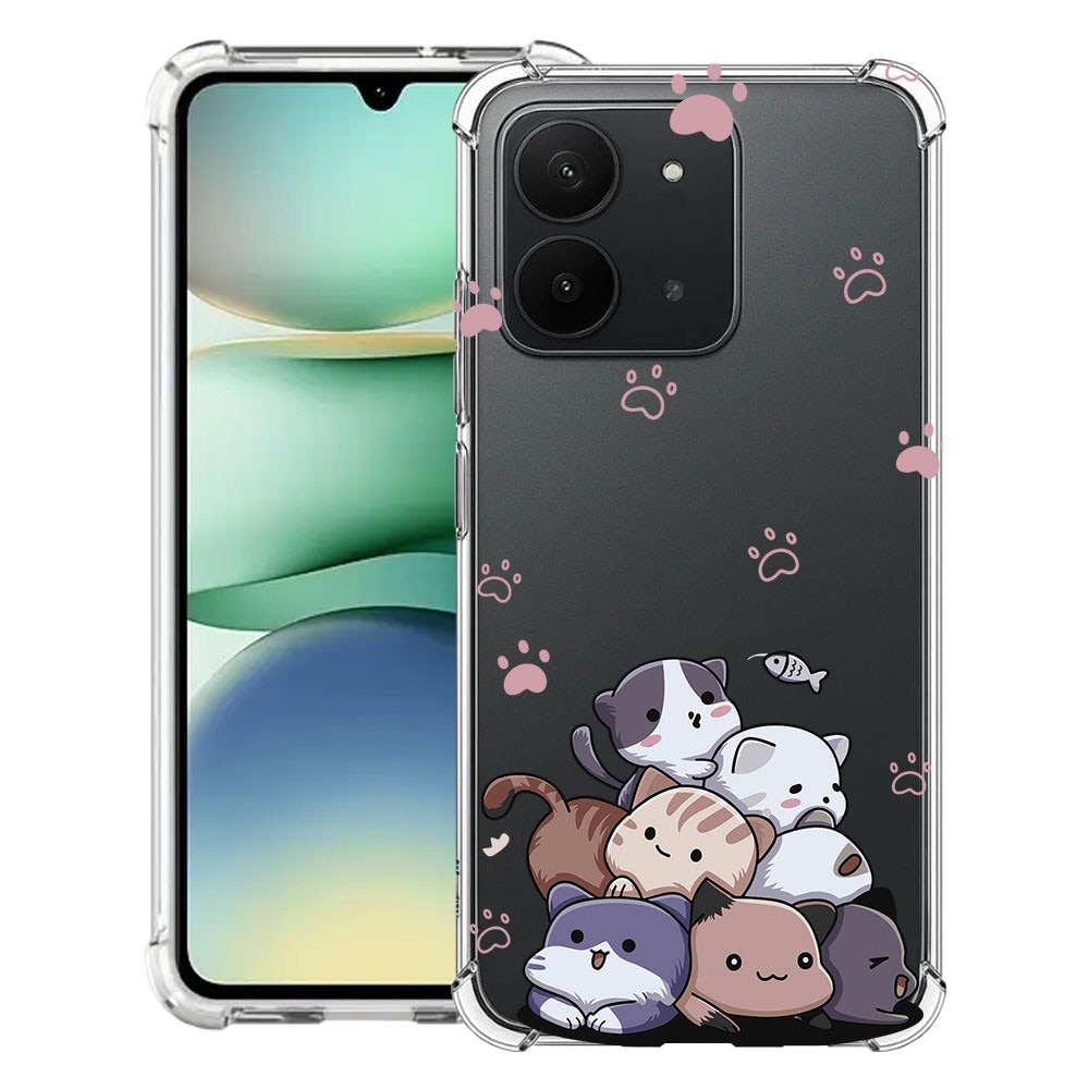 BestCase® Husa Anti Shock Compatibila cu Xiaomi Redmi 15C 5G (173mm) / Poco C85, Baby Cats, 2099964 AS 2018