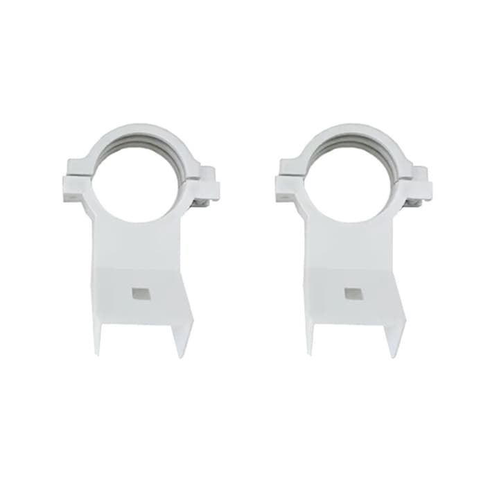 Set 2 suporturi LNB 20mm plastic alb rezistent intemperii