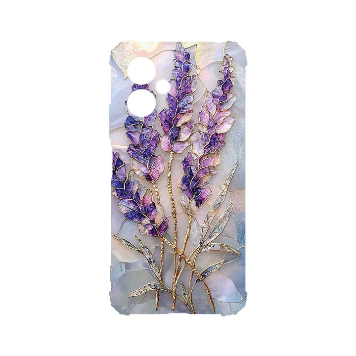 BestCase® Husa Anti Shock Compatibila cu Motorola Moto G54 / G54 Power 5G, Floral - Golden Hydrangea, 1805854 AS 2080