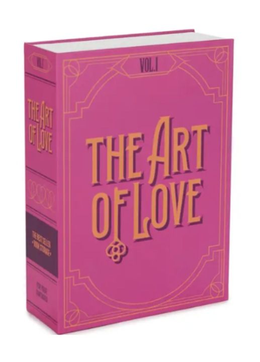 Cutie pentru bijuterii - The Art of Love, Roz, MDF