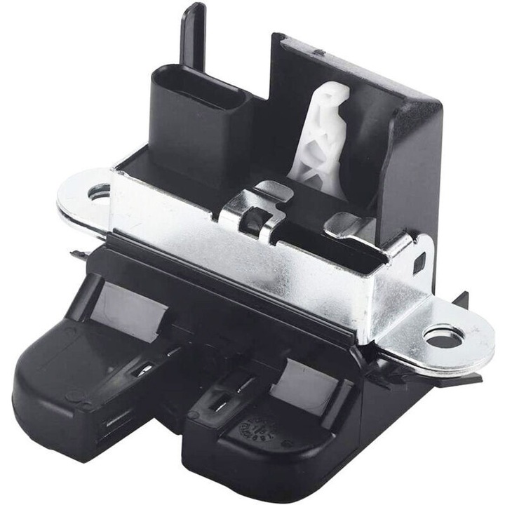 Mecanism inchidere hayon, broasca portbagaj compatibil Golf MK5/MK6, Touran, Passat B6/B7, actuator incuietoare spate 1T0827505H/5K0827505A/1T0827505F, Negru, 1 buc