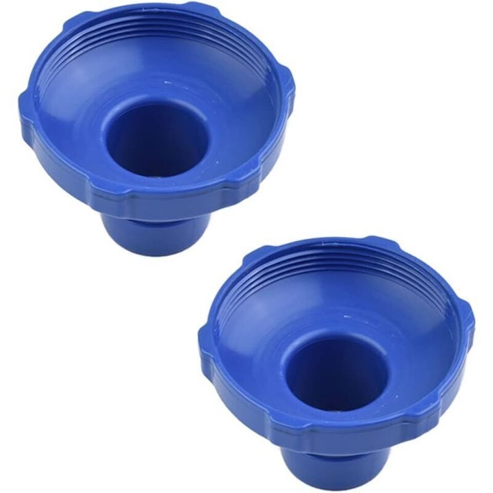 Set 2 adaptoare furtun piscina mic multicolor