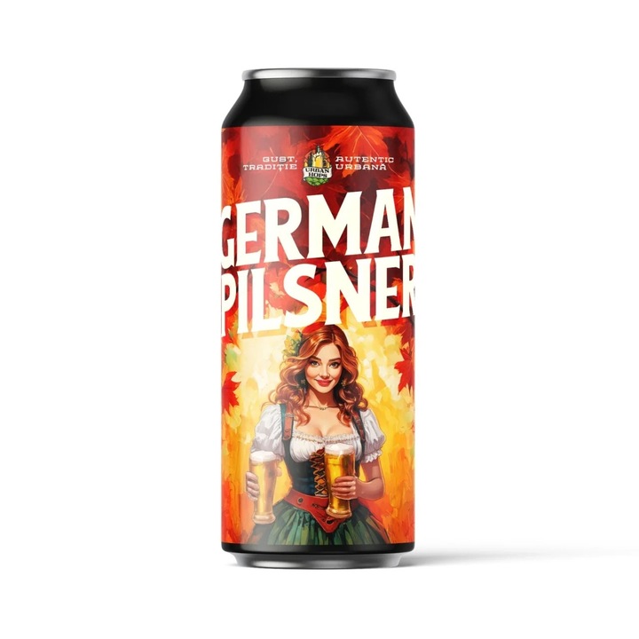 Bere Doza Blonda Urban Hops - German Pilsner, 5%, 440 ml