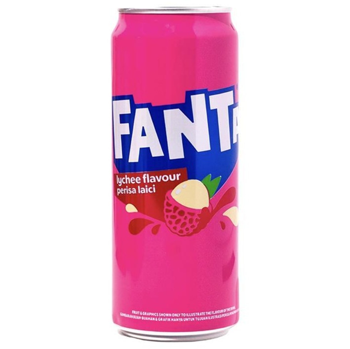 Fanta Lychee, 0, 33ml