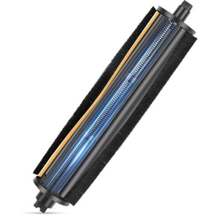 TriCut kefe, Dreame L10s Ultra Gen 2 / L10s Pro Ultra / L10s Ultra / L20 Ultra / X30 Ultra / L40 Ultra / X40 Master / X40 Ultra / Mova E30 Ultra kompatibilis, csökkenti a haj összegabalyodását, beépített rozsdamentes acél penge, Többszínű