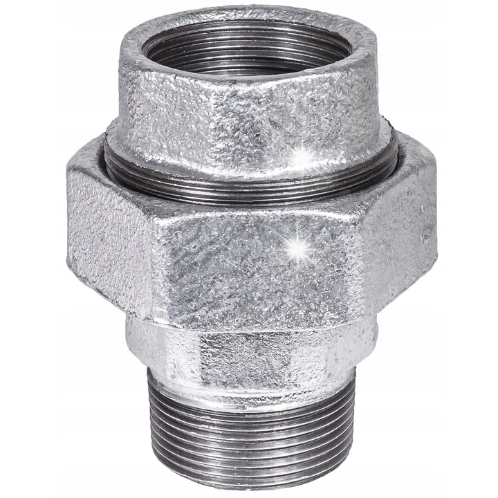 Racord zincat Agaflex 2" DN50 din fonta cu garnitura