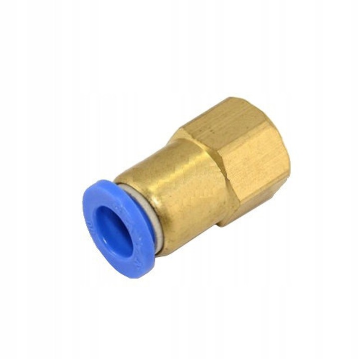 AIRKRAFT pneumatikus csatlakozó 10mm 1/4" belső műanyag sárgaréz