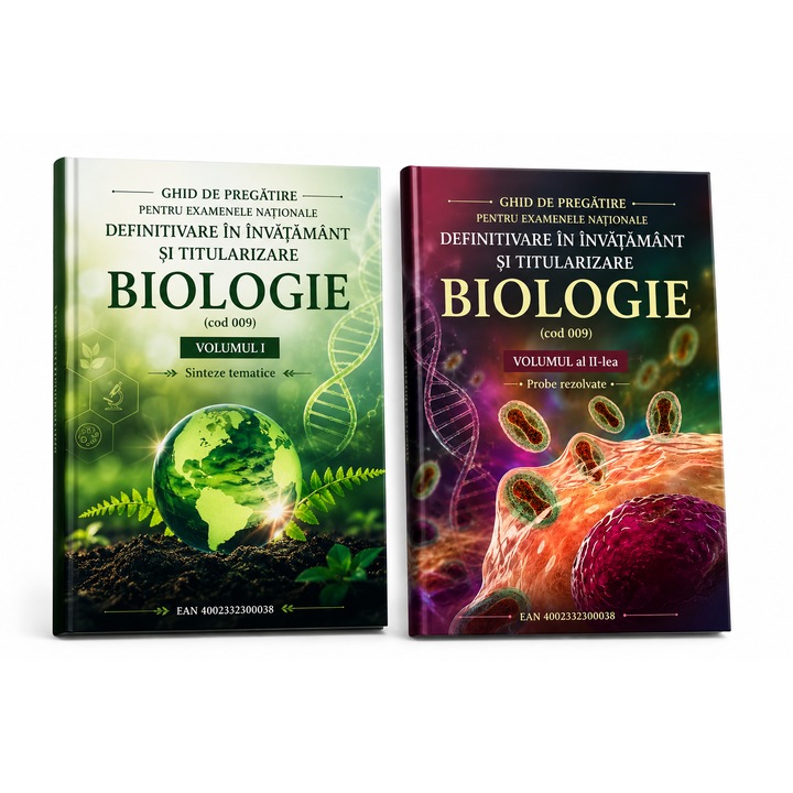 Biologie (cod 009) – Vol. I-II – Sinteze tematice si probe rezolvate - Ghid de pregatire pentru examenele nationale de Definitivare in Invatamant si Titularizare