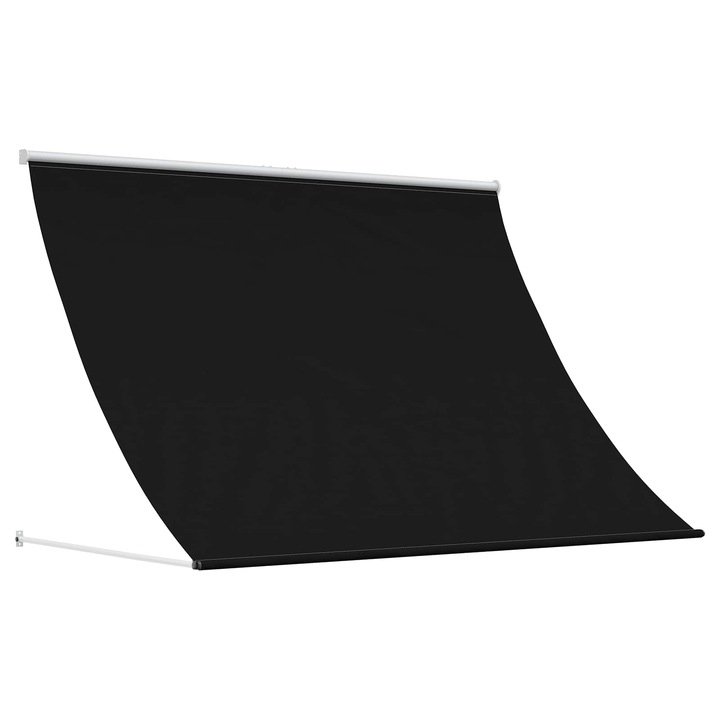 Copertina vidaXL, Negru 100 x 150 cm Poliester de 180 g / m² cu strat PU