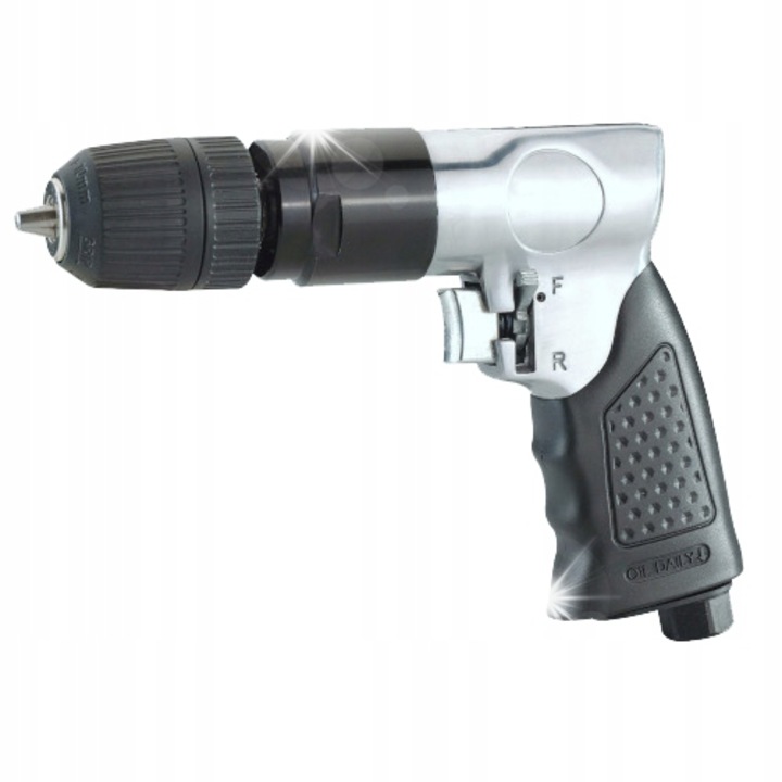 Airkraft AT-4031KLB pneumatikus pisztolyfúró, 3/8", 210mm, 1800rpm