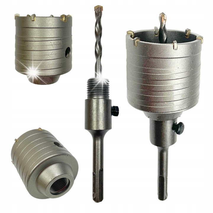 Betonmaró Allbe 65mm SDS-PLUS adapterrel, acél, 110mm
