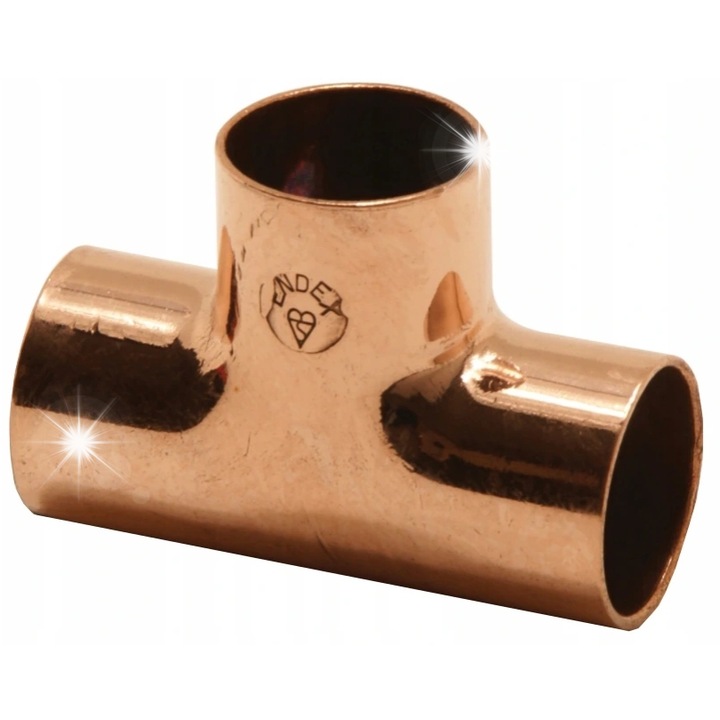 Trecere reductoare cupru Besco 35x15x35 mm pentru lipit