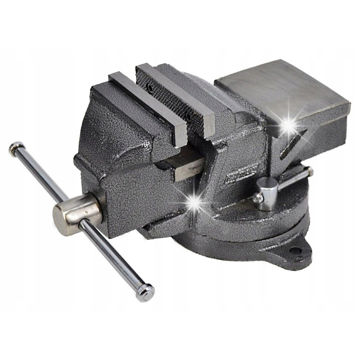 Menghina rotativa AW-Tools 100mm, fonta sferoidala, negru, 9.2kg