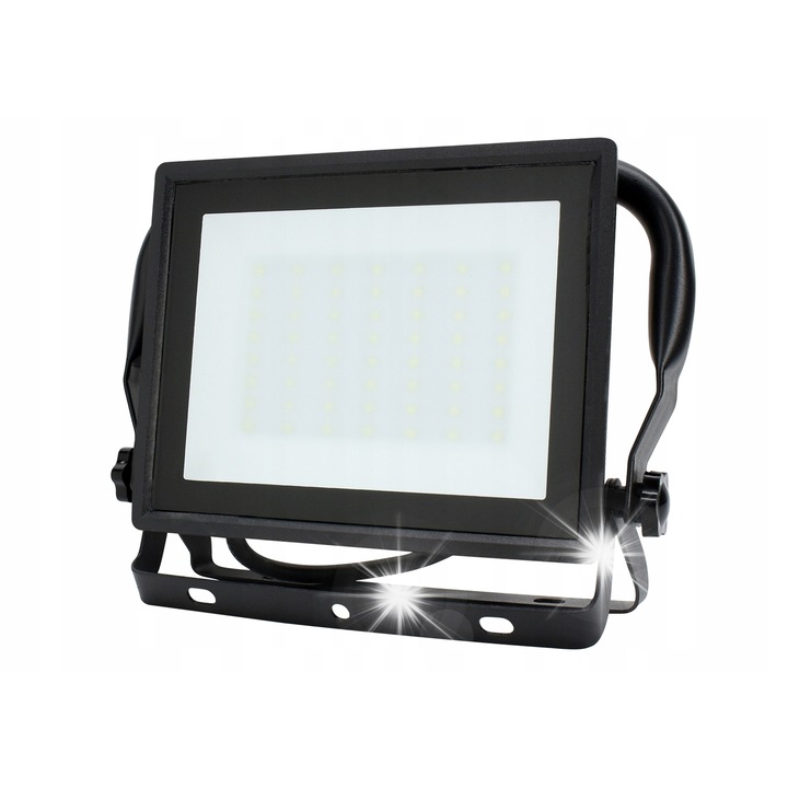 Bemko hordozható lámpa 50W LED 6500K fekete 22x21cm IP65