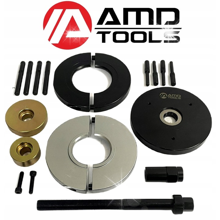 Екстрактор за лагер на колесна главина AMD TOOLS 82mm комплект