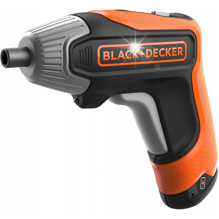 Black+Decker BCF611C elektromos csavarhúzó, 3.6V, LED, 1.5Ah, 180ford/perc
