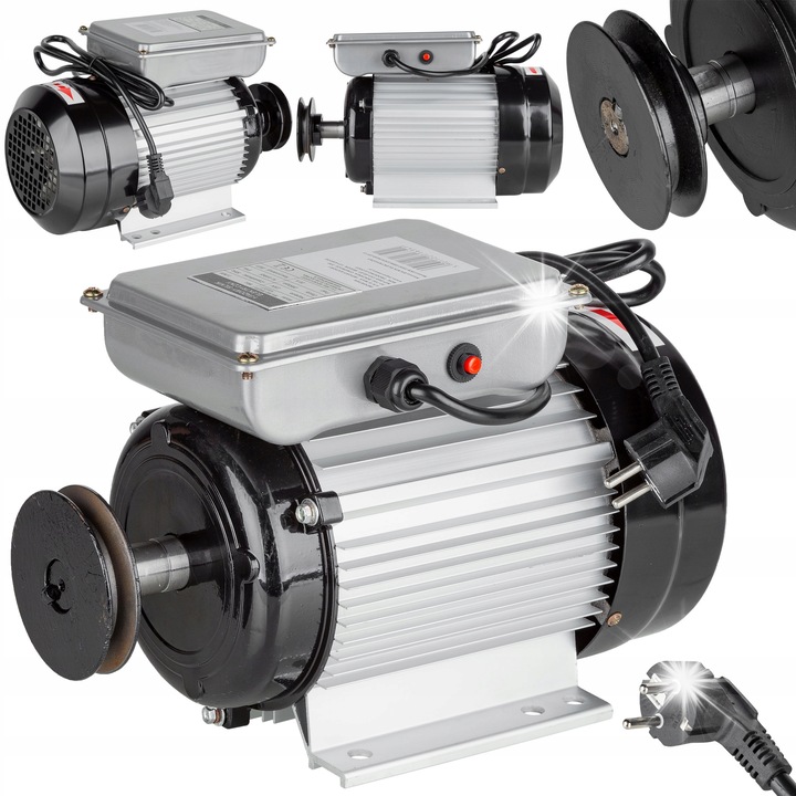 Motor electric monofazat 3kW 2850rpm aluminiu 350x220mm