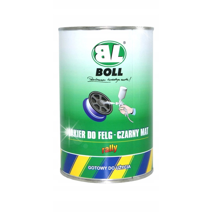 Boll Rally felnifesték 1000ml matt fekete
