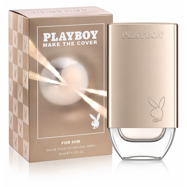 Playboy Apa de Toaleta 30 ml Make The Cover For Her