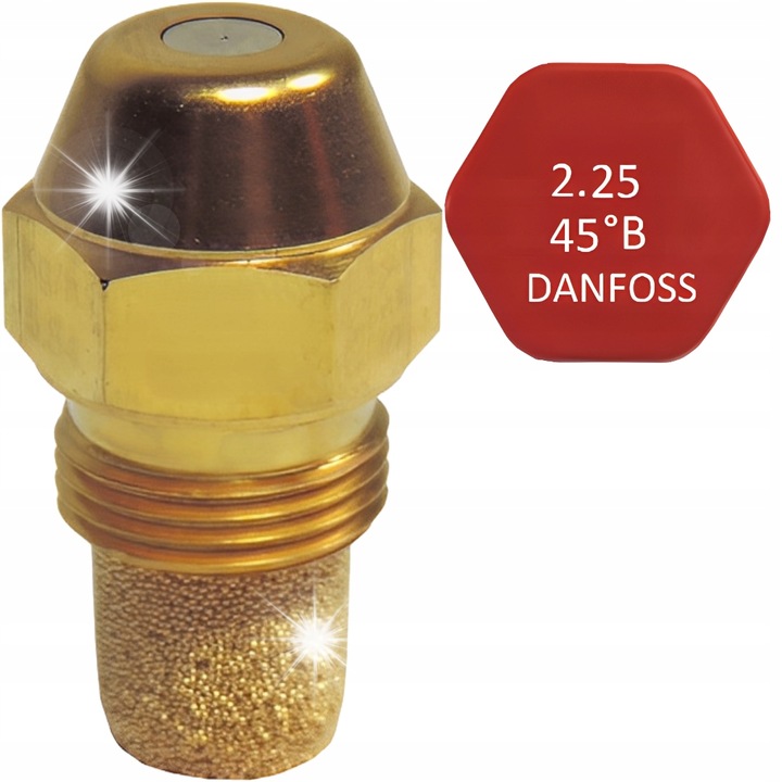 Danfoss olajfúvóka 2.25-45 B kúpos 45° 0.04kg