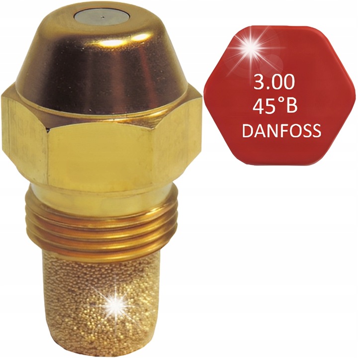 Danfoss olajfúvóka 3.00-45 B kúpos 45° 0.04kg